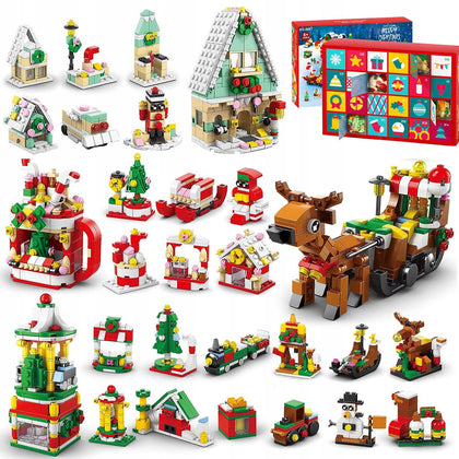 Advento kalendorius su konstruktoriumi