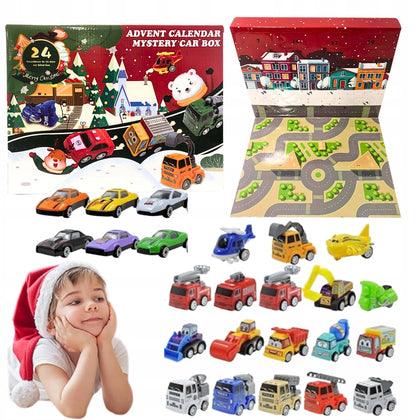 Transporto priemonių Advento kalendorius