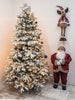 Apsnigta dirbtinė Kalėdų eglutė 220cm. PE+PVC