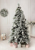 Apsnigta dirbtinė Kalėdų eglutė Poliarinė eglė 220cm PE+PVC