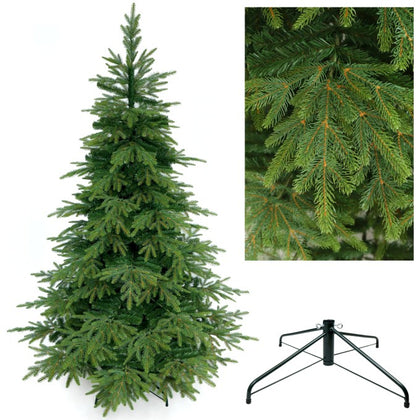 220cm PE+PVC Dirbtinė Kalėdų eglutė