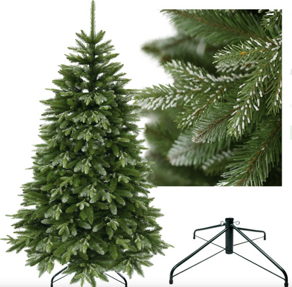 220cm Dirbtinė Kalėdų eglutė Kaukazo eglė PVC + PE