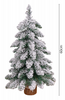 60cm Dirbtinė Kalėdų eglutė su sniego efektu PVC