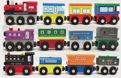 3 x Medinis traukinys