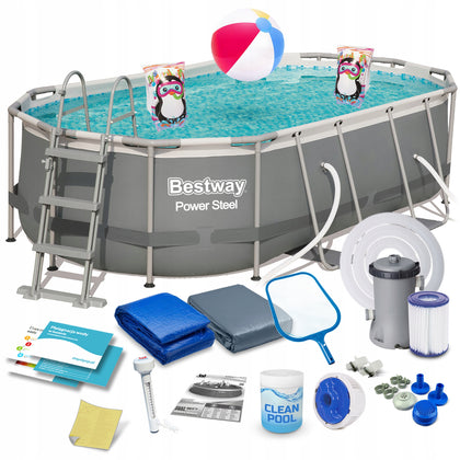 Bestway 18in1 baseinas 427x250x100cm 7250 litrai