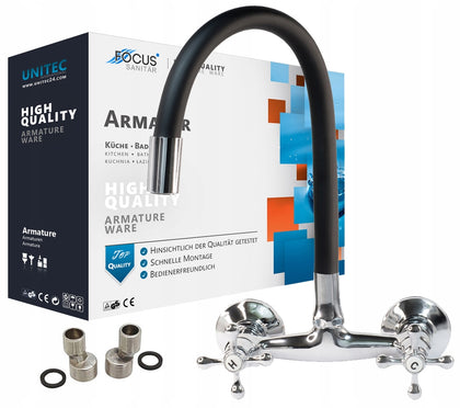 Sieninis virtuvės maišytuvas Focus Sanitar