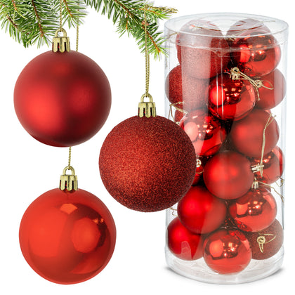 24vnt Eglutės žaisliukų rinkinys