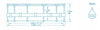 Apvalaus Bestway STEEL PRO MAX baseinas 366 x 122cm 10 250 litrų