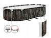Ovalus karkasinis baseinas Bestway 610x366x122cm  20241 litrai