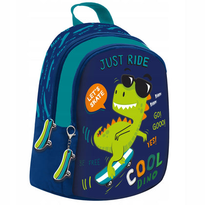 Mokyklinė kuprinė su dinozauru