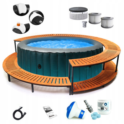 Pripučiamas sūkurinis baseinas MSpa 930 litrai