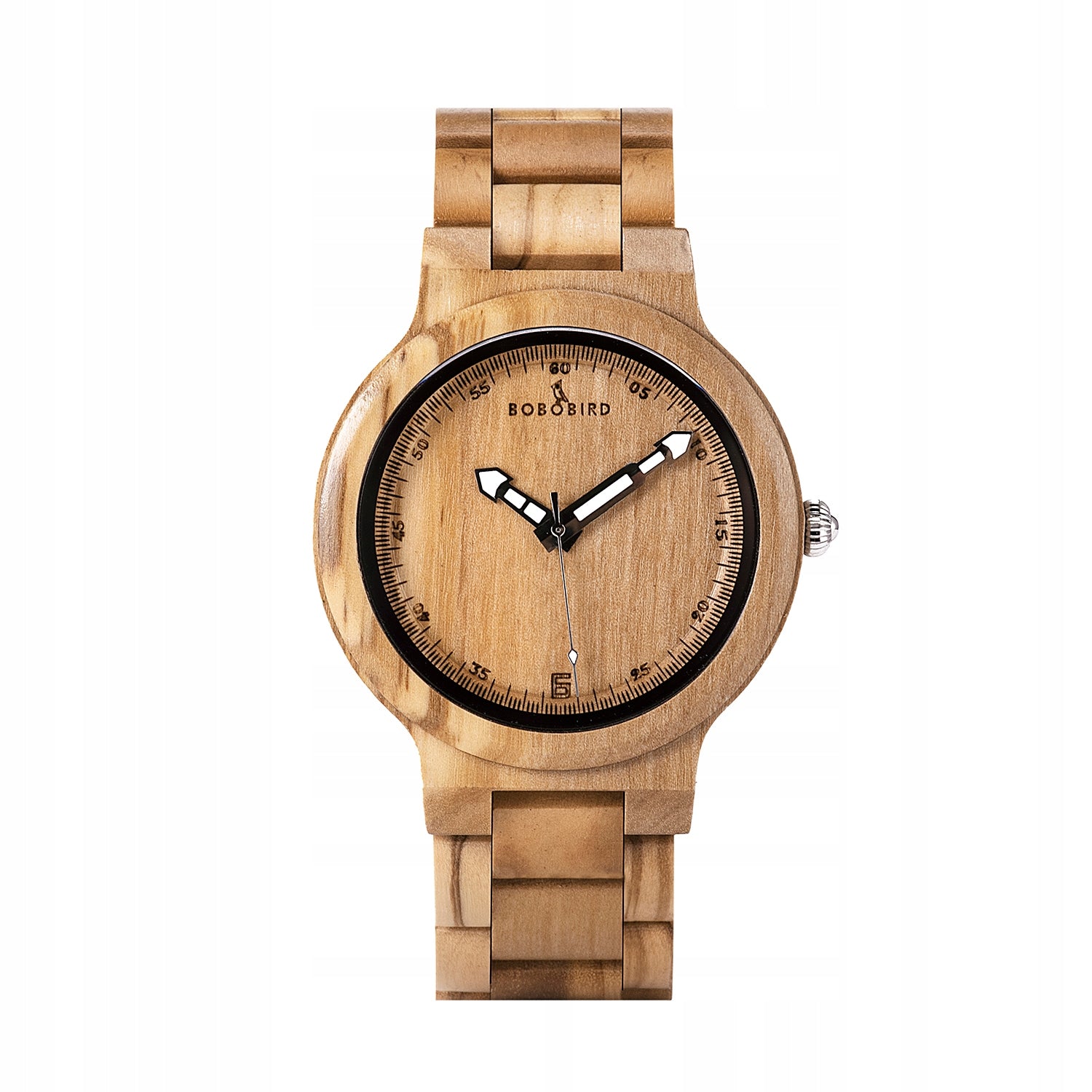 Medinis vyriškas laikrodis BEIGE