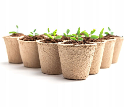 Durpių vazonėliai daigų auginimui 8cm 120vnt