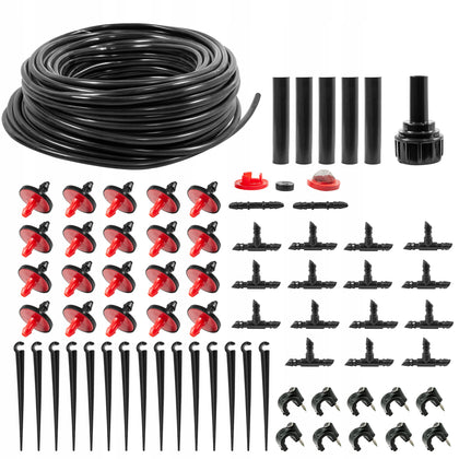 Lašelinio laistymo rinkinys su žarna 23m