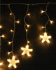 136 LED kalėdinė girlianda žvaigždės
