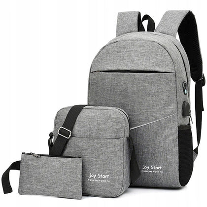 Mokyklinė kuprinė su USB