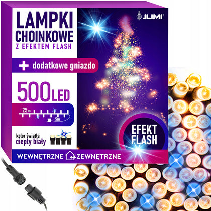 500 LED kalėdinė girlianda