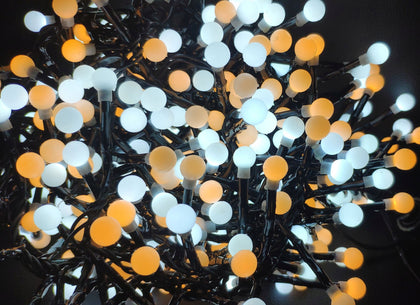 400 LED lempučių su laikmačiu