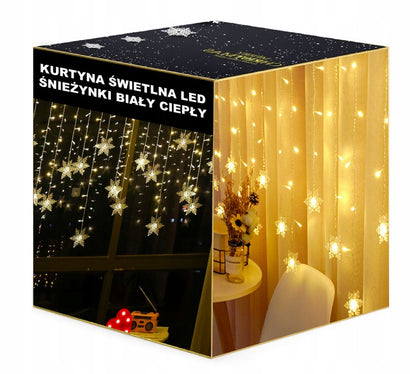 96 LED snaigių užuolaida