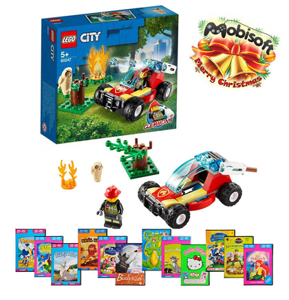 LEGO City 60247 miško gaisras 5+