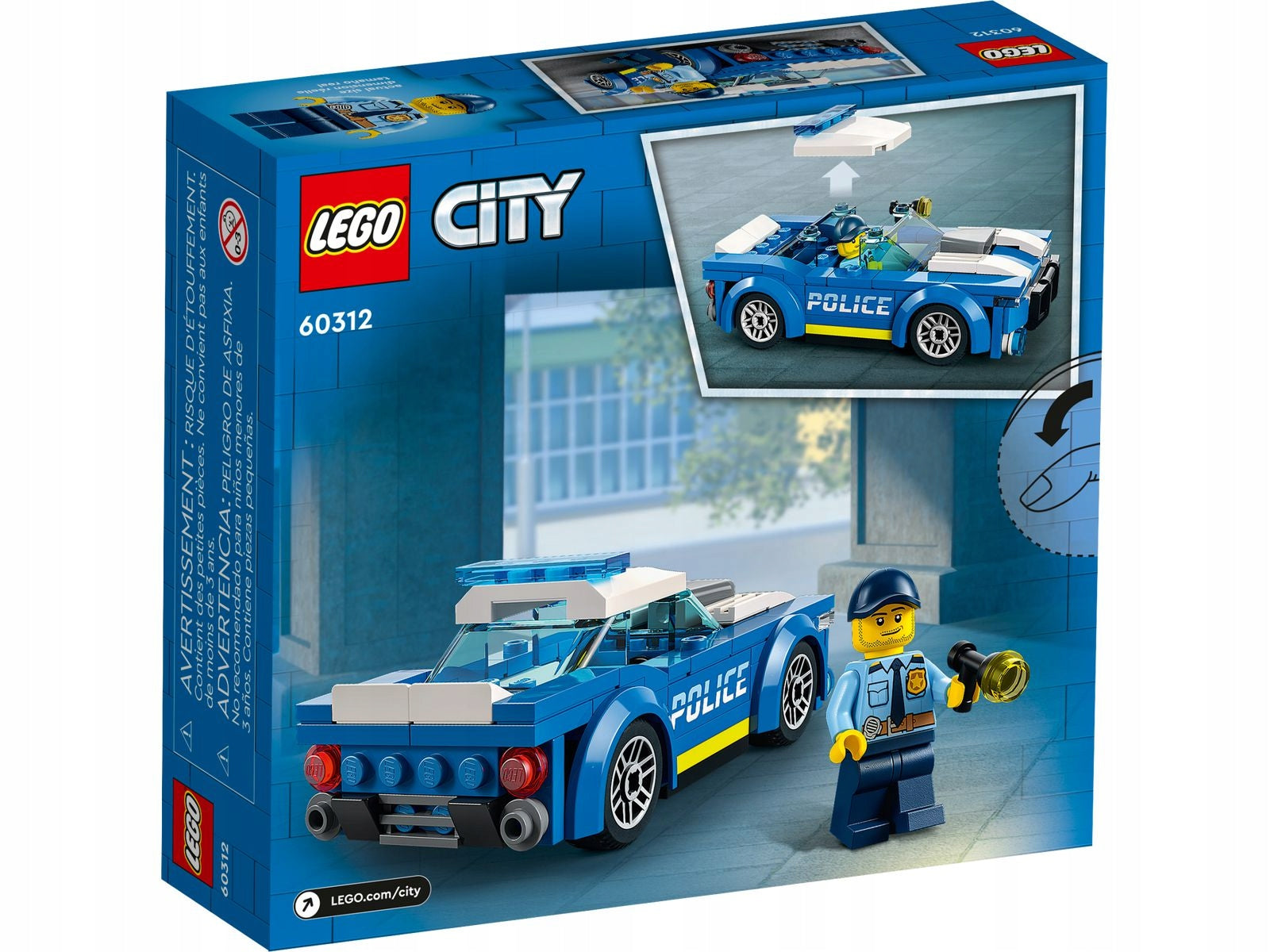 LEGO City policijos automobilis 60312 5+