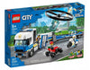 LEGO City 60244 policijos sraigtasparnio transportas 5+
