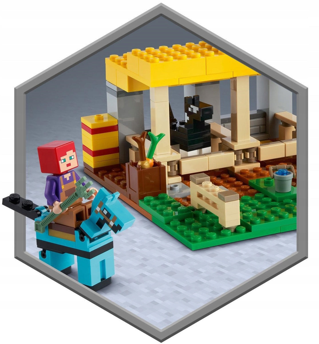 Lego Minecraft žirgynas