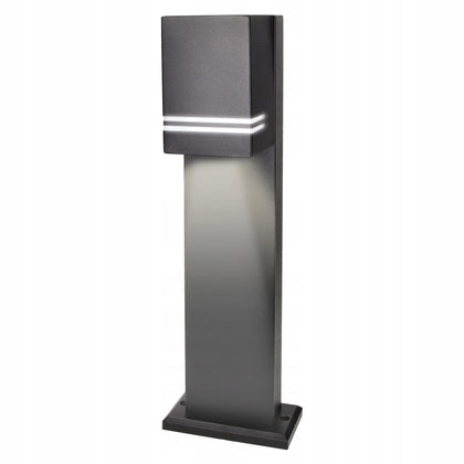 Kvadratinis apšvietimo stulpas Luminova GU10 50 cm