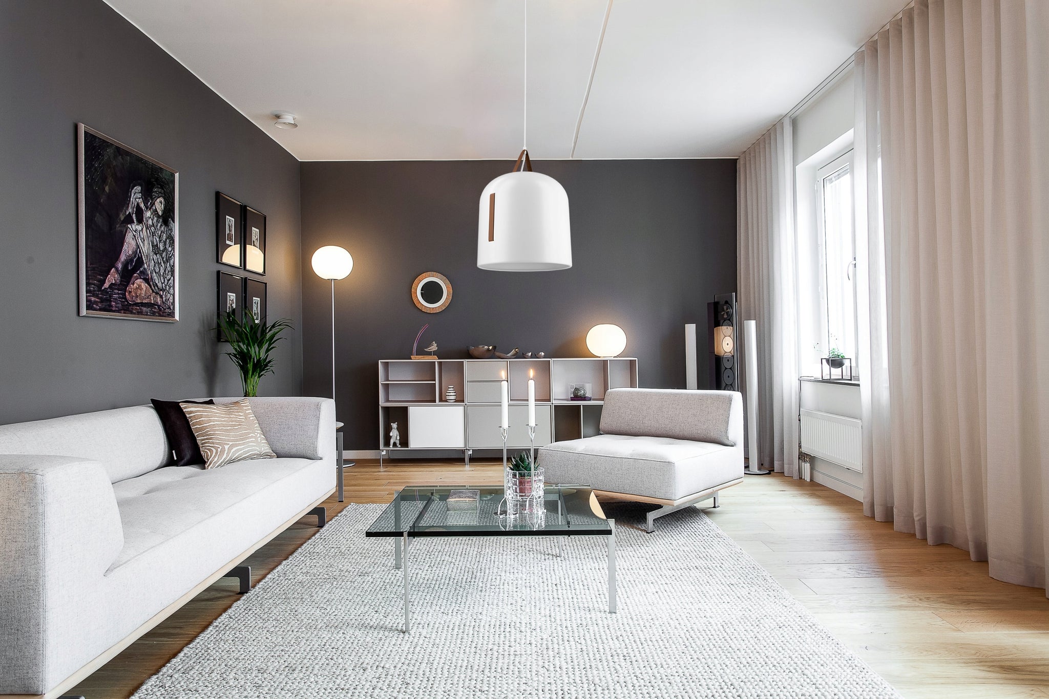 Pakabinamas šviestuvas SmartLED SCANDI