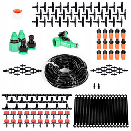 Lašelinio laistymo komplektas su žarna 40m