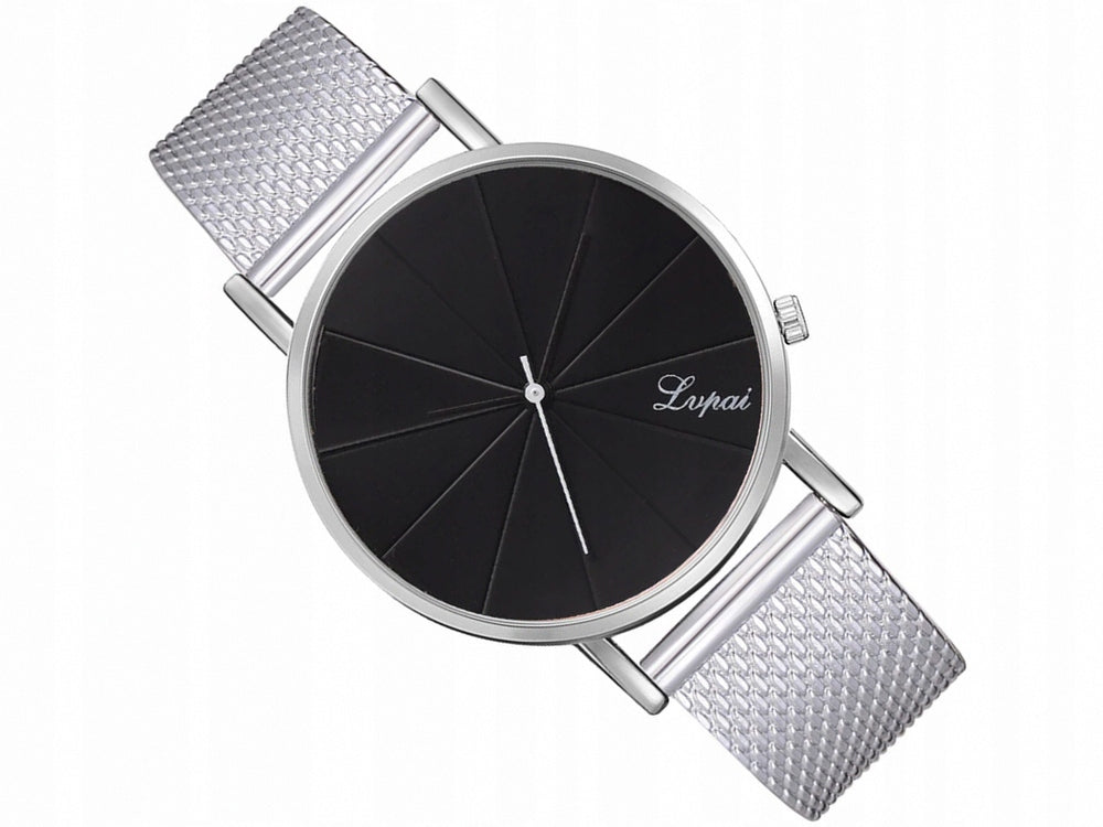 M230 sidabrinis moteriškas SLIM laikrodis