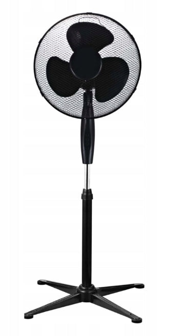 Ventiliatorius, juodas