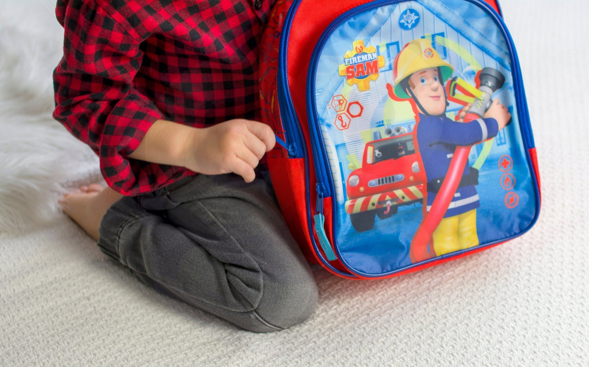 Ikimokyklinė kuprinė Ugniagesys Sam