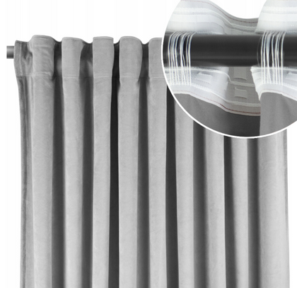 Aksominė VELVET naktinė užuolaida, ilgis pasirinktinai