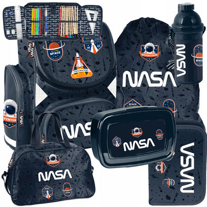 Mokyklinė kuprinė Paso su priedais / nasa