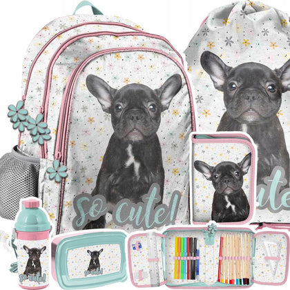 Mokyklinė kuprinė Paso su priedais