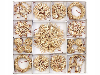 44vnt Eglutės žaisliukų rinkinys