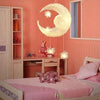 Mėnulio formos jaukus šviestuvas