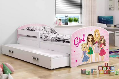 Vaikiška lova barbės 80 x 160